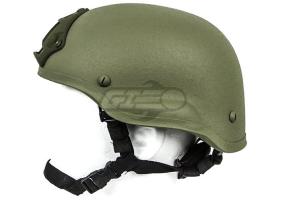 Lancer Tactical MICH 2002 Helmet w/ NVG Mount ( Foliage )