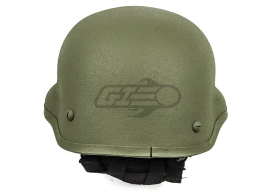 Lancer Tactical MICH 2002 Helmet w/ NVG Mount ( Foliage )