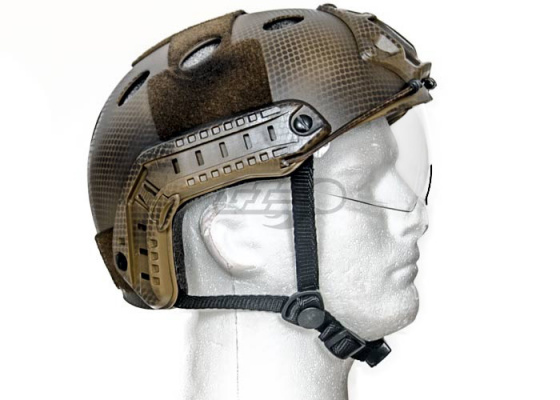 Lancer Tactical PJ Type Basic Version Helmet w/ Retractable Visor ( Navy SEAL )