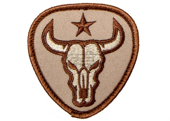 Mil-Spec Monkey Bull Skull Patch ( Desert )