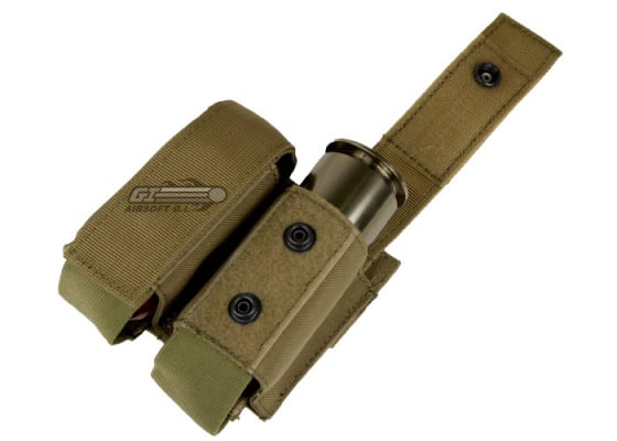 Condor Outdoor MOLLE Dual 40mm Grenade Pouch ( Tan )