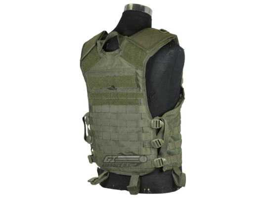 Condor Outdoor Mesh Hydration Vest ( OD Green )