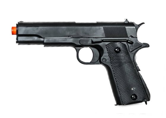 UK Arms P819 1911A1 Spring Airsoft Pistol ( Black )