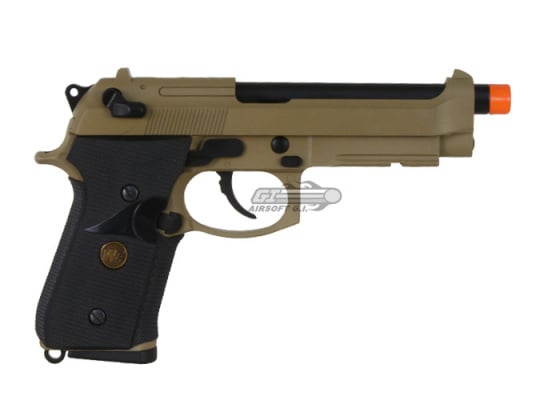 WE M92 S FDE GBB Airsoft Pistol ( Tan )