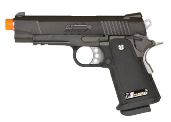 WE Hi Capa 4.3 S 1911 Compact GBB Airsoft Pistol ( Black )