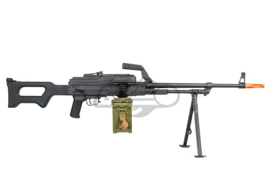 A&K IU-PKM-NB PKM Russian General Purpose Squad Machine Gun AEG ( No Battery )