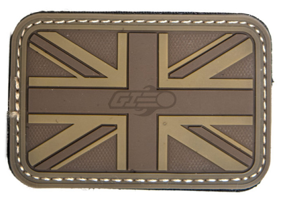 Emerson UK Flag PVC Patch ( Tan )