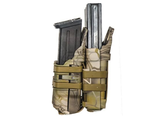 Emerson High Speed Quick Single Rifle / Double Pistol Pouch ( Drake )