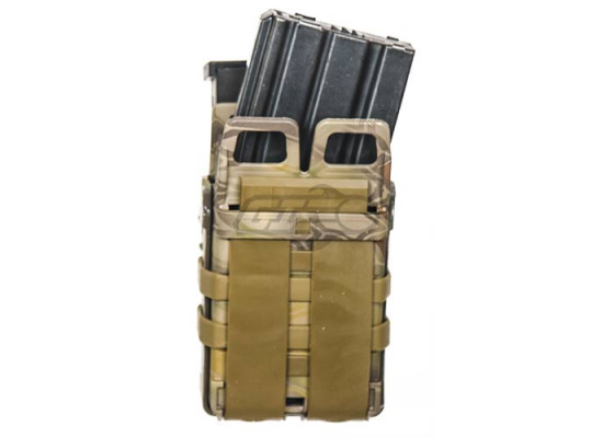 Emerson High Speed Quick Single Rifle / Double Pistol Pouch ( Drake )