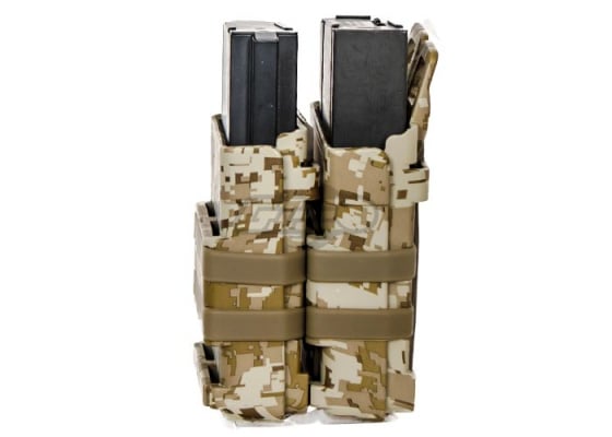 Emerson High Speed 7.62 Dual Mag Pouch ( Desert Digital )