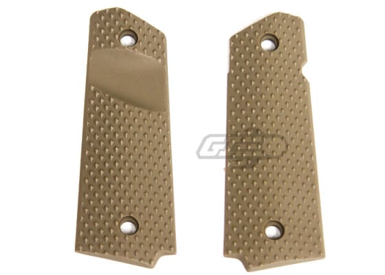 Lancer Tactical Small Diamonds Series M1911 Grip Panel ( Dark Earth )