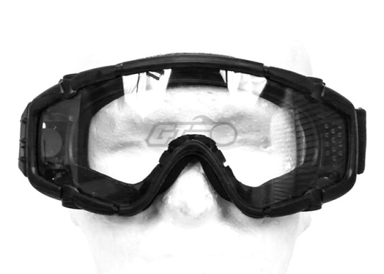 Emerson AC-444BF SI BALLISTIC GOGGLE FAN VERSION w/2 LENS ( Black )