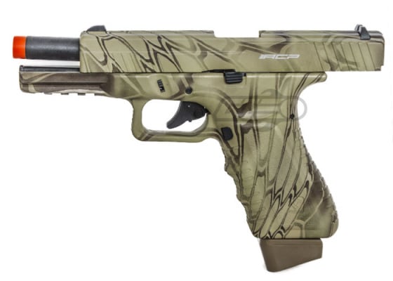 APS ACP Action Combat Pistol CO2 Airsoft Gun ( Kryptek Highlander )