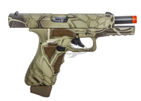 APS ACP Action Combat Pistol CO2 Airsoft Gun ( Kryptek Highlander )