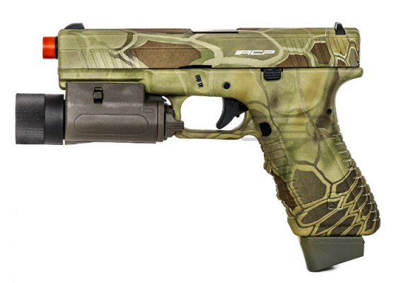 APS ACP Action Combat Pistol CO2 Airsoft Gun ( Kryptek Mandrake )