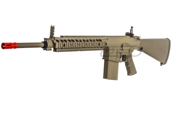 Knight's Armament M110 SASS AEG Airsoft Rifle by ARES ( Tan )