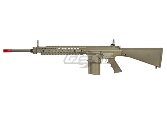 Knight's Armament M110 SASS AEG Airsoft Rifle by ARES ( Tan )