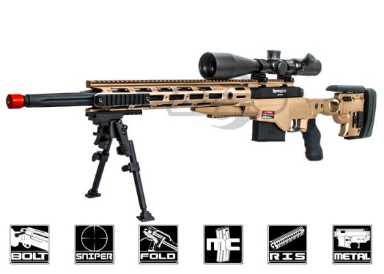 Ares Remington MSR Bolt Action Spring Sniper Airsoft Rifle ( Dark Earth )