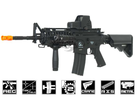 ASG Proline ARMALITE M15 ARMS S.I.R. M4 Carbine AEG Gun Airsoft Rifle ( Black )