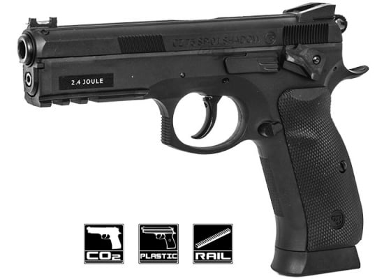 ASG CZ SP-01 Shadow Co2 .177 BB Pistol Airgun ( Black )