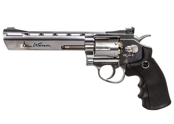 ASG Dan Wesson 6" CO2 .177 BB Revolver Airgun ( Silver )