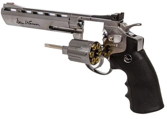 ASG Dan Wesson 6" CO2 .177 BB Revolver Airgun ( Silver )