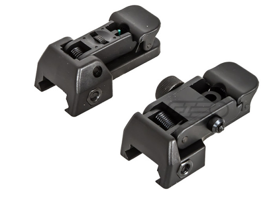 ASG Detachable Flip Up Sight ( Front and Rear )