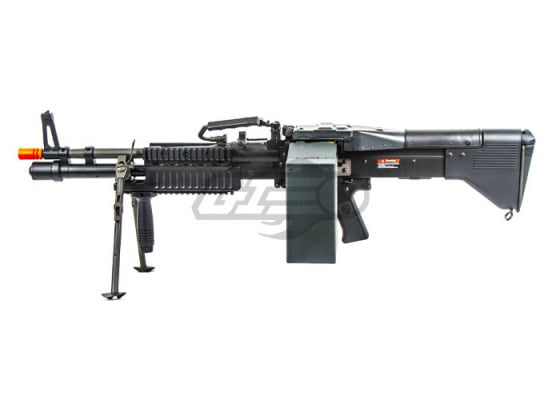 ASG US Ordnance Proline M60E4/Mk43 Commando AEG Airsoft LMG ( Black )