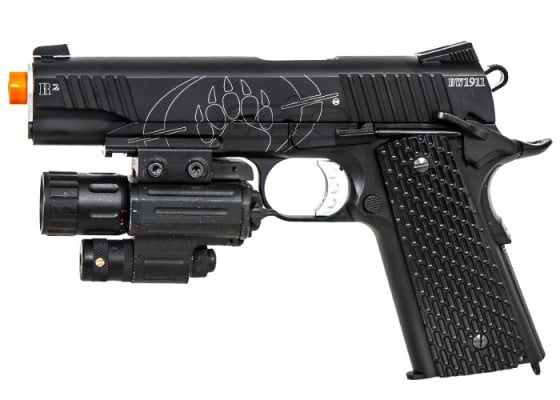 Blackwater Full Metal 1911A1 CO2 Blowback Airsoft Pistol