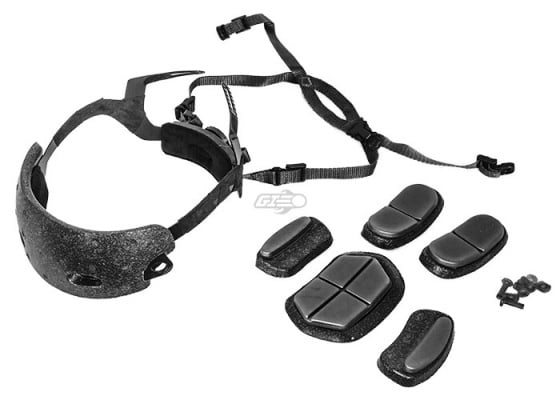 Bravo Quick Adjustment Helmet Strap Kit ( Black )