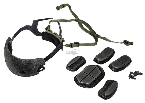 Bravo Quick Adjustment Helmet Strap Kit ( OD Green )