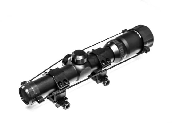 Bravo Airsoft Scope #4: 1.25-4.5x26E Non-Illuminated Short Dot