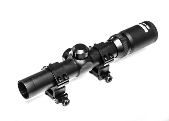 Bravo Airsoft Scope #4: 1.25-4.5x26E Non-Illuminated Short Dot