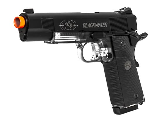 Blackwater M1911 Tactical GBB Airsoft Pistol Pistol ( Metal Slide )