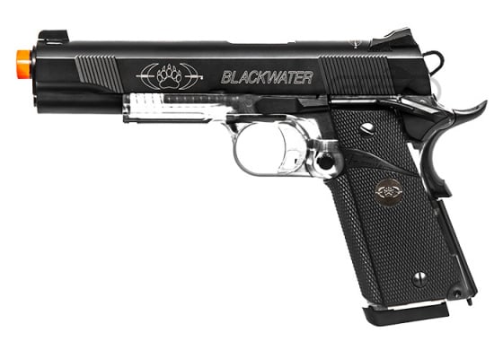 Blackwater M1911 Tactical GBB Airsoft Pistol Pistol ( Metal Slide )