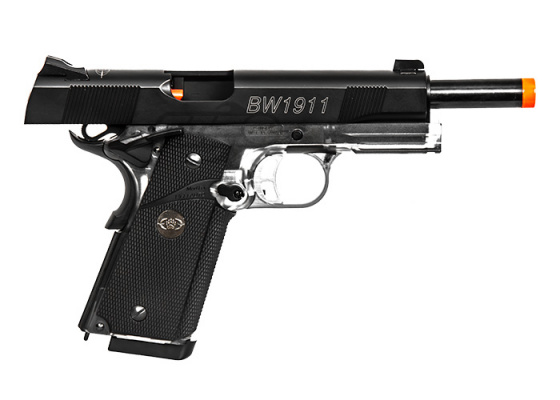 Blackwater M1911 Tactical GBB Airsoft Pistol Pistol ( Metal Slide )