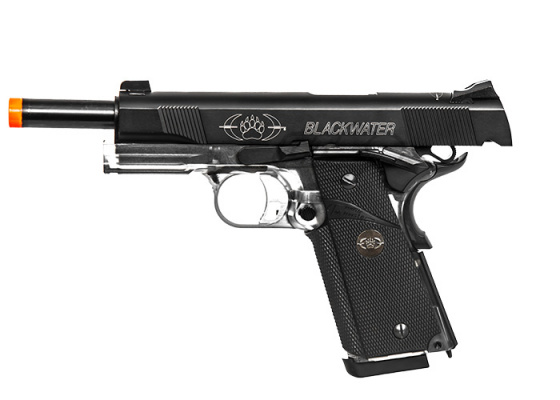 Blackwater M1911 Tactical GBB Airsoft Pistol Pistol ( Metal Slide )