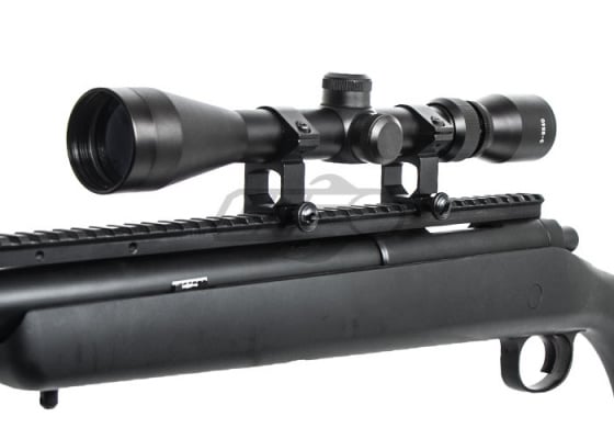 Lancer Tactical 3-9x40mm Rifle Scope With Mounting Rings