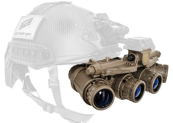 Lancer Tactical GPNVG-18 Dummy Illuminated Night Vision Goggle ( Flat Dark Earth )