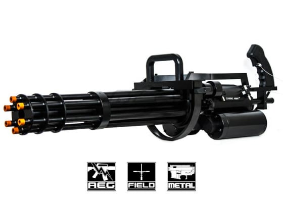 Classic Army M134-A2 Airsoft Minigun ( Black )