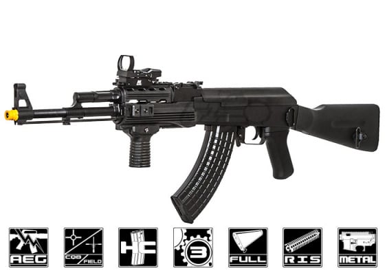 Classic Army AK74 AEG Airsoft Rifle ( Black )