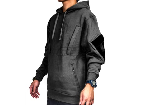 Cast Gear Tactical Pullover Hoodie ( Black / S )