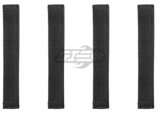 Condor Outdoor 6" MOD Straps Molle 4 pack ( Black )