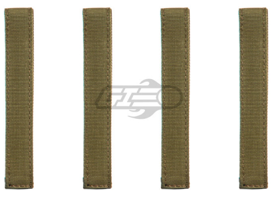 Condor Outdoor 6" MOD Straps Molle 4 pack ( Tan )