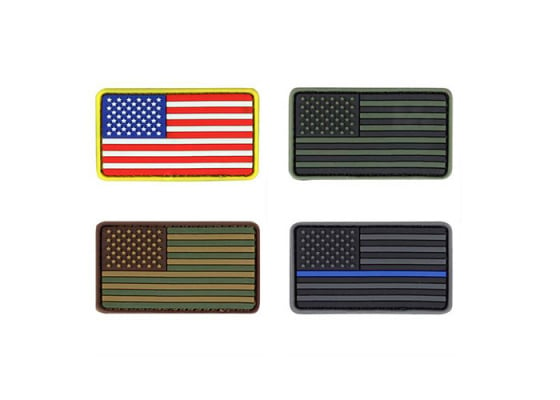 Condor Outdoor Mini US Flag Patch PVC ( Option )