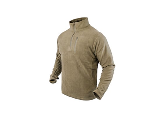 Condor Outdoor Quarter Zip Pullover ( Tan / M )