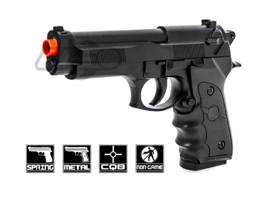 CYMA 8924 M9 Tactical Metal Spring Airsoft Pistol