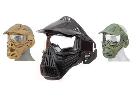 CYMA Full Face Mask w/ Visor ( Option )