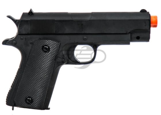 CYMA ZM22 1911 Commander Spring Airsoft Pistol ( Black )
