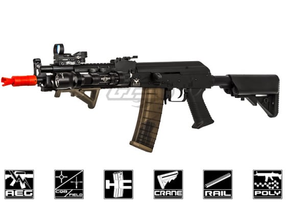 Echo 1 Genesis Operator Combat Weapon AEG Airsoft Rifle ( Black )